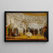 Skizze für Den drehenden Derwisch - Jean-Léon Gérôme — gerahmtes Bild an der Wand