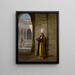 Der große weiße Eunuch - Jean-Léon Gérôme — gerahmtes Bild an der Wand