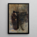 Vertraulichkeiten hinter den Kulissen der Oper - Jean-Louis Forain — gerahmtes Bild an der Wand