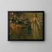 Das Rezital - Jean-Louis Forain — gerahmtes Bild an der Wand