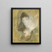 Skizze einer Frau - Jean-Louis Forain — gerahmtes Bild an der Wand
