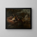 Die Tänzer - Jean-Louis Forain — gerahmtes Bild an der Wand
