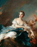 Die Gräfin von Brac in der Rolle der Aurore - Jean-Marc Nattier — Ansicht des Kunstwerks