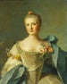 Die Marquise de Bélestat - Jean-Marc Nattier — Ansicht des Kunstwerks