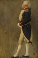 Die Stahlgewölbe Silhouette des Marquis de Lafayette - Jean-Paul Laurens — Ansicht des Kunstwerks