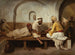 Schach spielen - Jean-Raymond-Hippolyte Lazerges — Ansicht des Kunstwerks