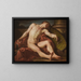eines sterbenden Gladiators - Jean-Simon Berthélemy — gerahmtes Bild an der Wand
