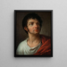 Augustin Chron 1760-1811 in der Rolle des Fabius - Jean-Simon Berthélemy — gerahmtes Bild an der Wand