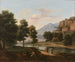 Landschaft von Arkadien mit Figuren belebt - Jean-Victor Bertin — Ansicht des Kunstwerks