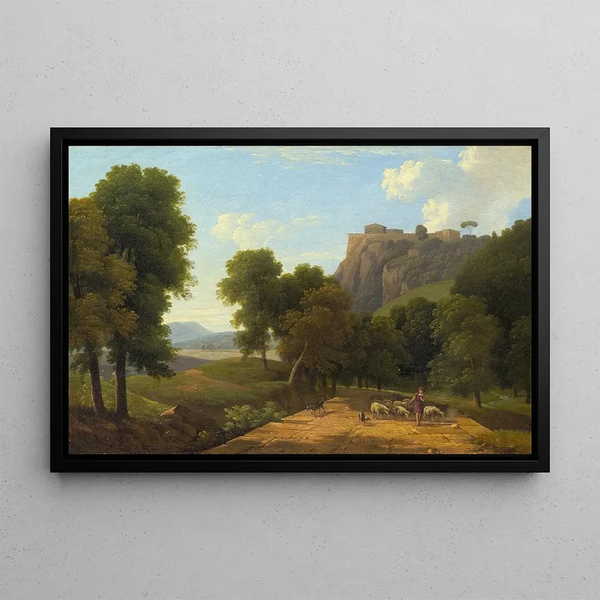 JeanVictor Bertin - Shepherd with his Flock.webp