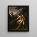 Narzisse - Jean Alaux — gerahmtes Bild an der Wand