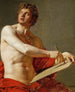Studien akademisch eines nackten Mannes - Jean-Auguste-Dominique Ingres — Ansicht des Kunstwerks