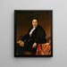 Jacques-Louis Leblanc 1774-1846 - Jean-Auguste-Dominique Ingres — gerahmtes Bild an der Wand