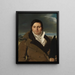 Joseph-Antoine Moltedo - Jean-Auguste-Dominique Ingres — gerahmtes Bild an der Wand