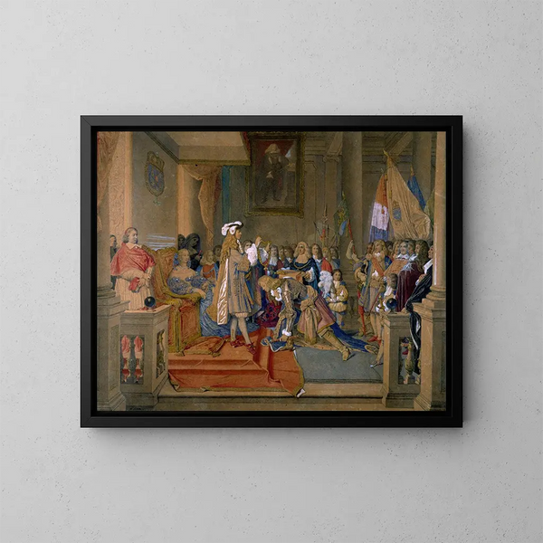 Jean Auguste Dominique Ingres - Le marchal de Berwick recevant la Toison dor.webp