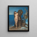 Perseus und Andromeda - Jean-Auguste-Dominique Ingres — gerahmtes Bild an der Wand