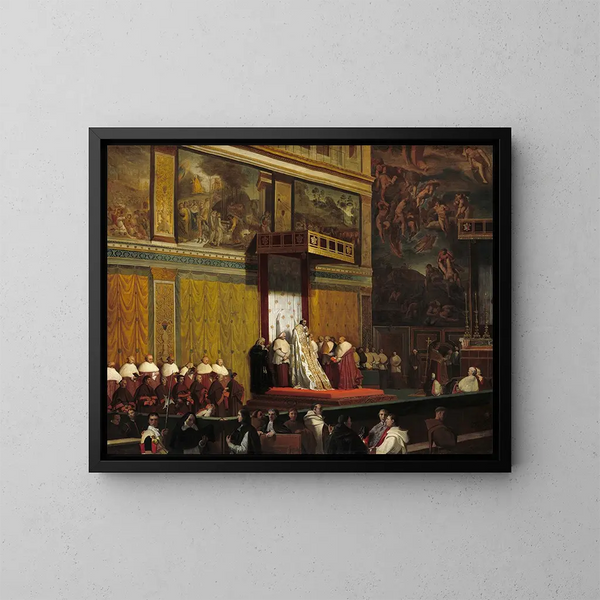 Jean Auguste Dominique Ingres - Pope Pius VII in the Sistine Chapel.webp