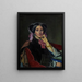 Portrait von Madame Gonse - Jean-Auguste-Dominique Ingres — gerahmtes Bild an der Wand