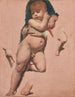 Studie für das Kind Jesus des Gelübdes von Ludwig XIII in der Kathedrale von Montauban - Jean-Auguste-Dominique Ingres — Ansicht des Kunstwerks
