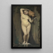 La Source - Jean-Auguste-Dominique Ingres — gerahmtes Bild an der Wand