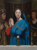 Das Madonnenbild, das die Hostie verehrt - Jean-Auguste-Dominique Ingres — Ansicht des Kunstwerks