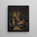 Virgile liest die Aeneis - Jean-Auguste-Dominique Ingres — gerahmtes Bild an der Wand