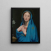 Jungfrau der Adoption - Jean-Auguste-Dominique Ingres — gerahmtes Bild an der Wand