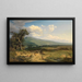 in den Ardennen - Jean Baptiste Kindermans — gerahmtes Bild an der Wand