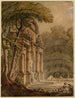 La grotte du jardin du Luxembourg ou fontaine Médicis - Jean Baptiste Marchal — Ansicht des Kunstwerks