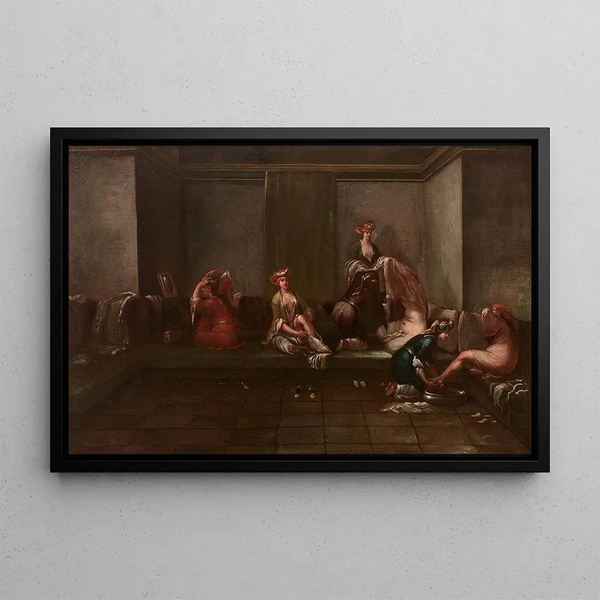 Jean Baptiste Vanmour - Le bain au harem.webp