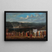 Hochzeitsprozession am Bosporus - Jean-Baptiste Vanmour — gerahmtes Bild an der Wand