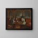 Au café - Jean Béraud — gerahmtes Bild an der Wand