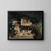 Dîner aux Ambassadeurs - Jean Béraud — gerahmtes Bild an der Wand