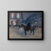 Fassade der Oper an einem Gala-Abend - Jean Béraud — gerahmtes Bild an der Wand