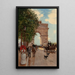 L'Arc de Triomphe Champs-Élysées - Jean Béraud — gerahmtes Bild an der Wand