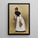 La Servante - Jean Béraud — gerahmtes Bild an der Wand
