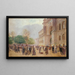 Die Austritt aus dem Salon im Industriepalast - Jean Béraud — gerahmtes Bild an der Wand