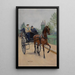 Le Buggy - Jean Béraud — gerahmtes Bild an der Wand