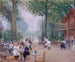 Das Chalet des Zyklus im Bois de Boulogne - Jean Béraud — Ansicht des Kunstwerks