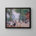 Das Chalet des Zyklus im Bois de Boulogne - Jean Béraud — gerahmtes Bild an der Wand