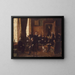 Das Wohnzimmer der Gräfin Potocka - Jean Béraud — gerahmtes Bild an der Wand