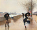 Der Wind - Jean Béraud — Ansicht des Kunstwerks