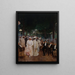 Les belles de nuit - Jean Béraud — gerahmtes Bild an der Wand