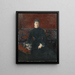 Portrait de Reine Bourdais - Jean Béraud — gerahmtes Bild an der Wand