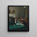 Doktoratsprüfungssaal - Jean Béraud — gerahmtes Bild an der Wand