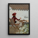 Café am Meerufer - Jean Béraud — gerahmtes Bild an der Wand