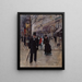 Sur le boulevard - Jean Béraud — gerahmtes Bild an der Wand