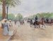 auf den Champs-Élysées - Jean Béraud — Ansicht des Kunstwerks