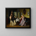 L'Écouteur - Jean Carolus — gerahmtes Bild an der Wand