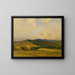 Nach der Ernte - Jean-Charles Cazin — gerahmtes Bild an der Wand